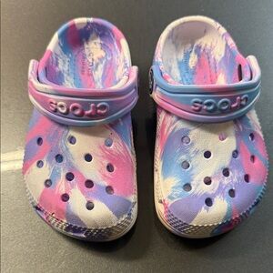 CROCS Kids' Pastel Swirl Clogs